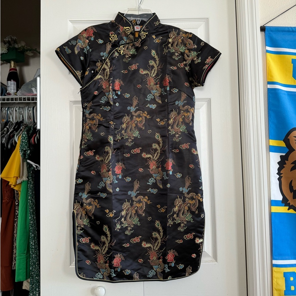 Chinese Dress Black